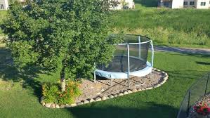 Trampoline Landscaping Ideas Garten Mallorca Trampolin