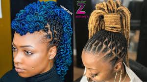 The hack about these dreadlock styles is that one can always try out the styles that they do for normal braids to style the locks and pull a unique look. Dreadlocks Styles For Ladies 2020 South African Dreadlock Styles Page 1 Line 17qq Com