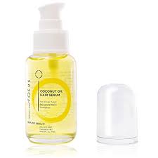 Cosmetic essence flask, natural beauty aroma, face treatment packaging illustration. Buy Perfect Hair Coconut Oil Hair Serum Natural Hair Oil Infused With Raw Virgin Olive Oil Sweet Almond And Keratin Smoothing Hair Oil For Frizzy Dry Damaged Hair