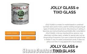 Maybe you would like to learn more about one of these? Jolly Glass E Tixo Glass Mastic For Marble From Italy Stonecontact Com