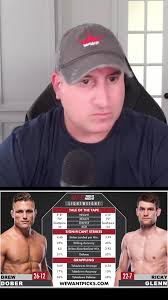 Drew Dober vs. Ricky Glenn Picks, Predictions, Bets and #DraftKings Plays!  #UFCVegas80 #WeWantPicks #UFC #MMA #DFS
