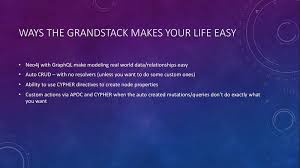The municipal profiles application provides property owners with access to data and information about their localities, including local contact information. How The Grandstack Makes Handling Complex Data Easy