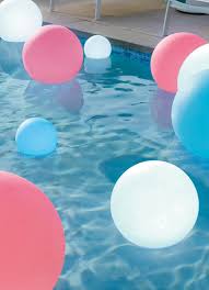 Led Color Changing Glow Balls Frontgate In 2020 Color Changing Led Led Color Pool Decor