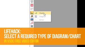 lifehack select the best chart for your needs in vsdc free video editor