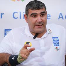 It was great to join Michael Haddad, Regional Goodwill Ambassador and  Lebanese endurance athlete, who is paralysed from the chest down,  performing a short symbolic walk across Expo City grounds to call