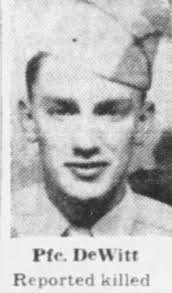 PFC Donald Wesley DeWitt (1924-1945)