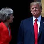 Trump says okay with May's
