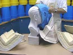 How To Make A Brush On Rubber Mold Of A Bust Mold Making Tips Mold Making Diy Molding Concrete Crafts