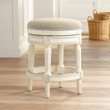 They can be used as the obvious, bar seating, but they're also great to keep around as the actual shipping charge (which at minimum is $24) will be calculated during checkout and is based on the order total. Oliver 24 Cream Fabric Backless Swivel Seat Counter Stool 47c22 Lamps Plus