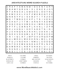Just click, print, and copy! Architecture Printable Word Search Puzzle Word Search Puzzles Printables Word Puzzles Word Search Printables