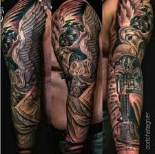A Vet S Memorial Tattoo Battle Angel Military Tattoo Usmc Tattoo Tattoos Memorial Tattoo