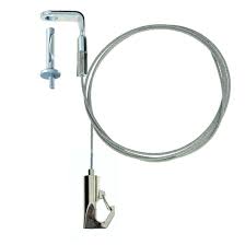 Hammock hanging kit heavy duty swing hangers ceiling mounting hook sus 304. Suspension Kit From Concrete Ceilings Hanging From Concrete Up To 15kg Sign Holders Co Uk