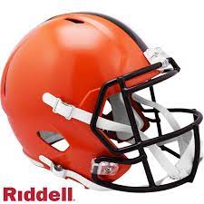 New Cleveland Browns Helmet Riddell Replica Full Size Speed Style 2020 Clevelandbrowns Football Helmets Cleveland Browns Helmet
