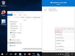 Onedrive pc folder backup pc folder backup automatically syncs your desktop, documents and pictures folders on your windows pc to your onedrive cloud storage. How To Use Onedrive And Configure A Backup Folder