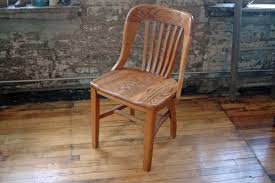 Vintage Wooden Oak Library Chair Bankers Chair Teachers Chair By Territoryhardgoods 195 00 Wood Office Chair Chair Oak Chair