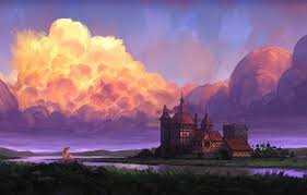 Wallpaper Girl Landscape River Sky Hat Nature Sunset Clouds Painting Castle Artwork Building Drawing Painting Art Images For Desktop Section Zhivopis Download Explore our picks of the most famous paintings of all time from artists such as jan van eyck, seurat and edward hopper.