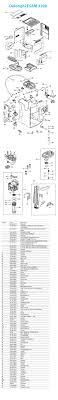 Delonghi coffee machine parts diagram. All The Spare Parts You Need For Your Delonghi Esam 3200 Coffee Machine