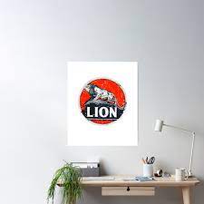 Poster for Sale mit Vintage Lion Service Center-Logo von Chris Munz |  Redbubble
