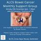 ALCS Bowel Cancer Monthly Support Group event image