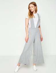 Koton Koton Kadin Genis Paca Tulum Moda Stilleri Kadin Tulum