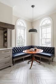 banquette seating in kitchen
