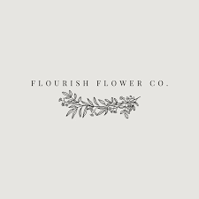 Flower Branch Logo Custom Florist Logo Flower Shop Branding Etsy In 2021 Florist Logo Floral Logo Design Floral Branding