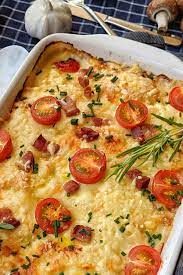 Unsere low carb rezepte schmecken super und sättigen auf leichte art. Kartoffel Kohlrabi Gratin Mit Tomaten Instakoch De