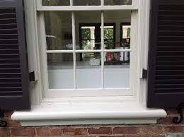 Exterior View Counter In Front Of Low Window Hide With Planter On Window Sill Interior House Colors Kitchen Sink Remodel Kitchen Window