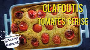 Clafoutis Tomate Cerise Pesto