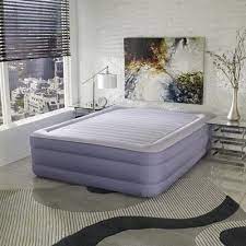 Raised 22 Air Mattress With Electric Pump Air Mattress Bedroom Air Mattress Mattress Design