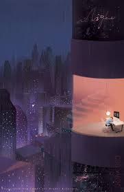 The great collection of anime gif wallpaper for desktop, laptop and mobiles. Anime Rain Wallpaper Aesthetic 2311712 Hd Wallpaper Backgrounds Download