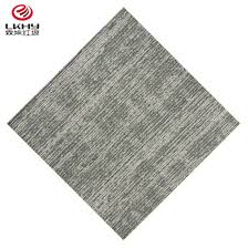 China 50 50cm Commercial Office Carpet Tile Adhesive Pvc Backed Floor Hotel Carpet Grey Loop Pile Polypropylene Carpet China Carpet Tile And Floor Carpet Price