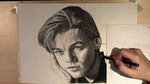 Prismacolor colored pencil drawing of leonardo dicaprio.music: Leonardo Dicaprio Speed Drawing Youtube
