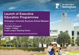 The malaysia campus the university of nottingham malaysia campus welcomed its first students in september 2000. Flyer The University Of Nottingham Malaysia Campus