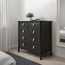 Bjorksnas 5 Drawer Chest Black 35 3 8x35 3 8 Ikea Chest Of Drawers Ikea 5 Drawer Chest