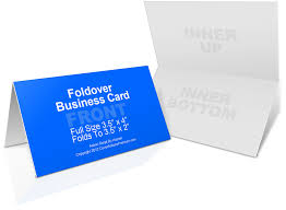 Folded cards means twice the space, and twice the fun. Foldover Business Card Mockup Cover Actions Premium Mockup Psd Template