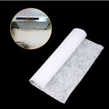 Man's hands cleaning aluminum mesh filter for cooker hood. Filters Home Kitchen Clean Cooking Nonwoven Range Hood Grease Filter Kitchen Supplies Pollution Filter Mesh Range Hood Filter Paper Oil Filter White