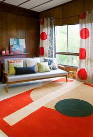 One of the decorations that you can use is the modern carpet. 20 Fabulous Mid Century Modern Rugs