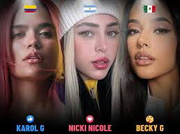 El Pueblo Elije! Karol G Nicki Nicole Becky G