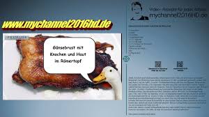 Kochrezept Karte Gansebrust Mit Knochen Und Haut Apfeln Und Zwiebeln Im Romertopf In 2020 Rezepte Kochrezepte Lebensmittel Essen