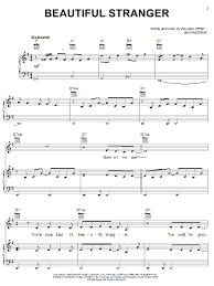 Madonna Beautiful Stranger Sheet Music Download Pdf Score 101092