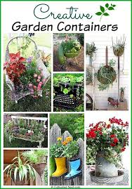 A Roundup Of Creative Garden Containers Garden Containers Creative Gardening Container Garden Design