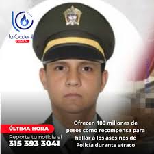 El intendente jefe Freddy Leal Briceño, integrante de la Policía  Metropolitana de Bucaramanga, perdió la vida tras enfrentarse a una banda  de delincuentes que intentaba asaltar una joyería en un centro comercial