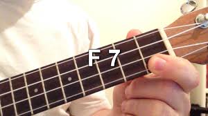 How To Play F 7 Chord On The Ukulele