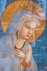 Un Détail D'un Tableau De Notre-Dame De Ta'Pinu Au Gharb, Gozo