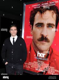 Joaquin Phoenix bei der „her“-Premiere am 12. Dezember 2013 im Director's  Guild of America Theater in Los Angeles, CA, USA Stockfotografie