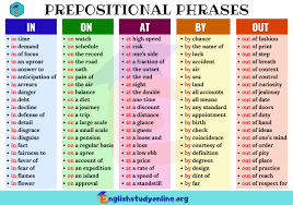 These two kinds of prepositional phrases are called adverbial phrases and adjectival phrases, respectively. Popular Prepositional Phrases In English In On At By Out English Study Online