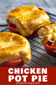 Easy Chicken Pot Pie With Puff Pastry Recipe Chicken Pot Pie Puff Pastry Recipes Easy Chicken Pot Pie