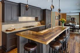 A wide variety of wooden bar countertops options are available to you, such as project solution capability, design style. Kildeer Il Transitional Reclaimed Chestnut Wood Bar Top Transitional Kitchen Philadelphia By Grothouse Wood Countertops