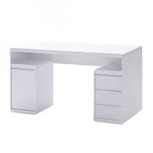 Daniele Computer Desk In White High Gloss With Storage Built In Computer Desk Desk Computer Desk Design
